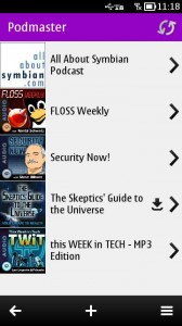 Podmaster on Nokia C7